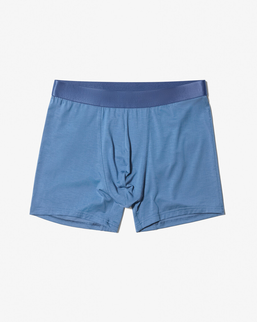 herrboxershorts i azurblått handla nu — cdlp