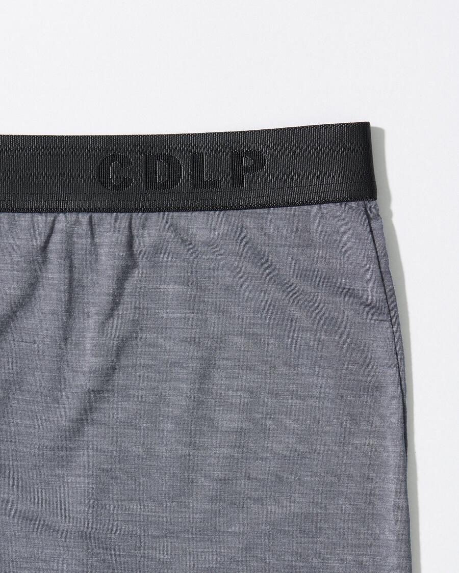 3 × herrboxershorts i merinoblandning i gråmelerad färg handla nu — cdlp