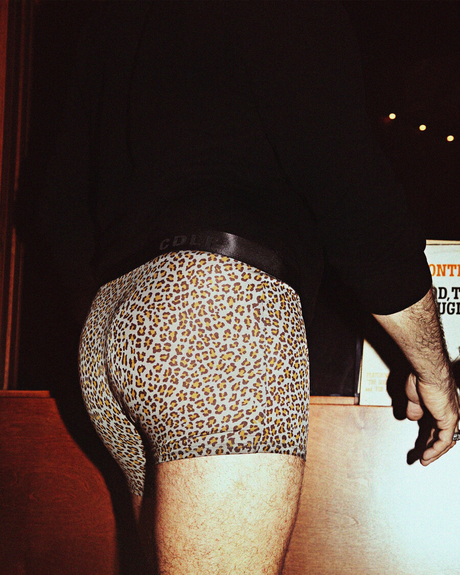 herrboxershorts i mocka leopard handla nu — cdlp