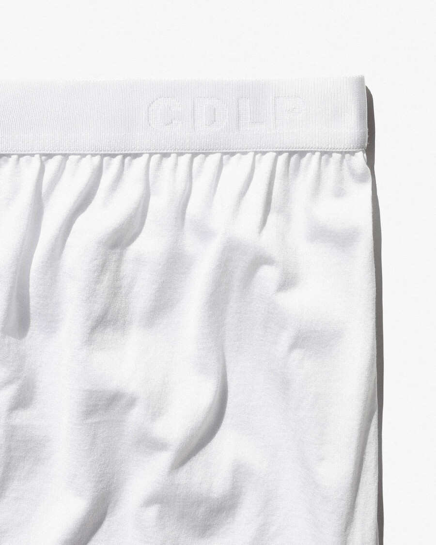 12 × herrboxershorts i vitt handla nu — cdlp