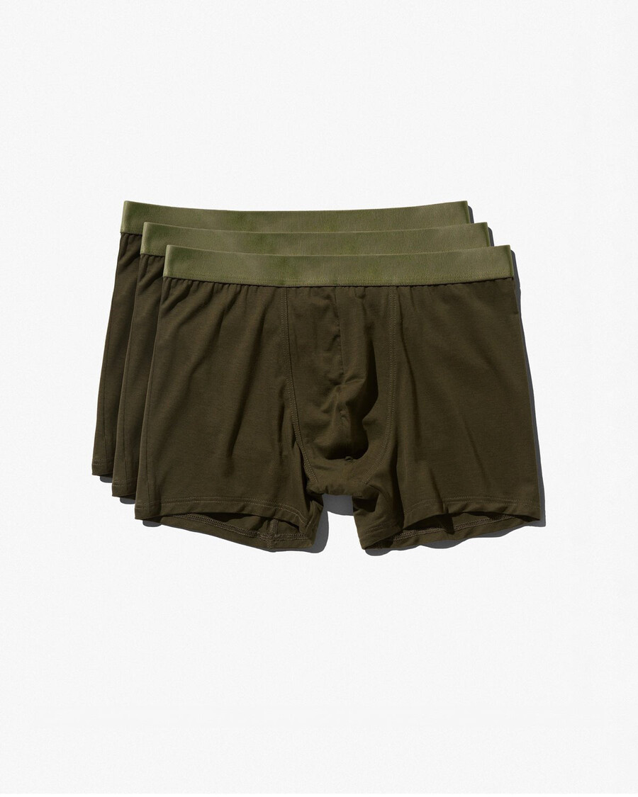 × herrboxershorts i olivgrönt handla nu — cdlp