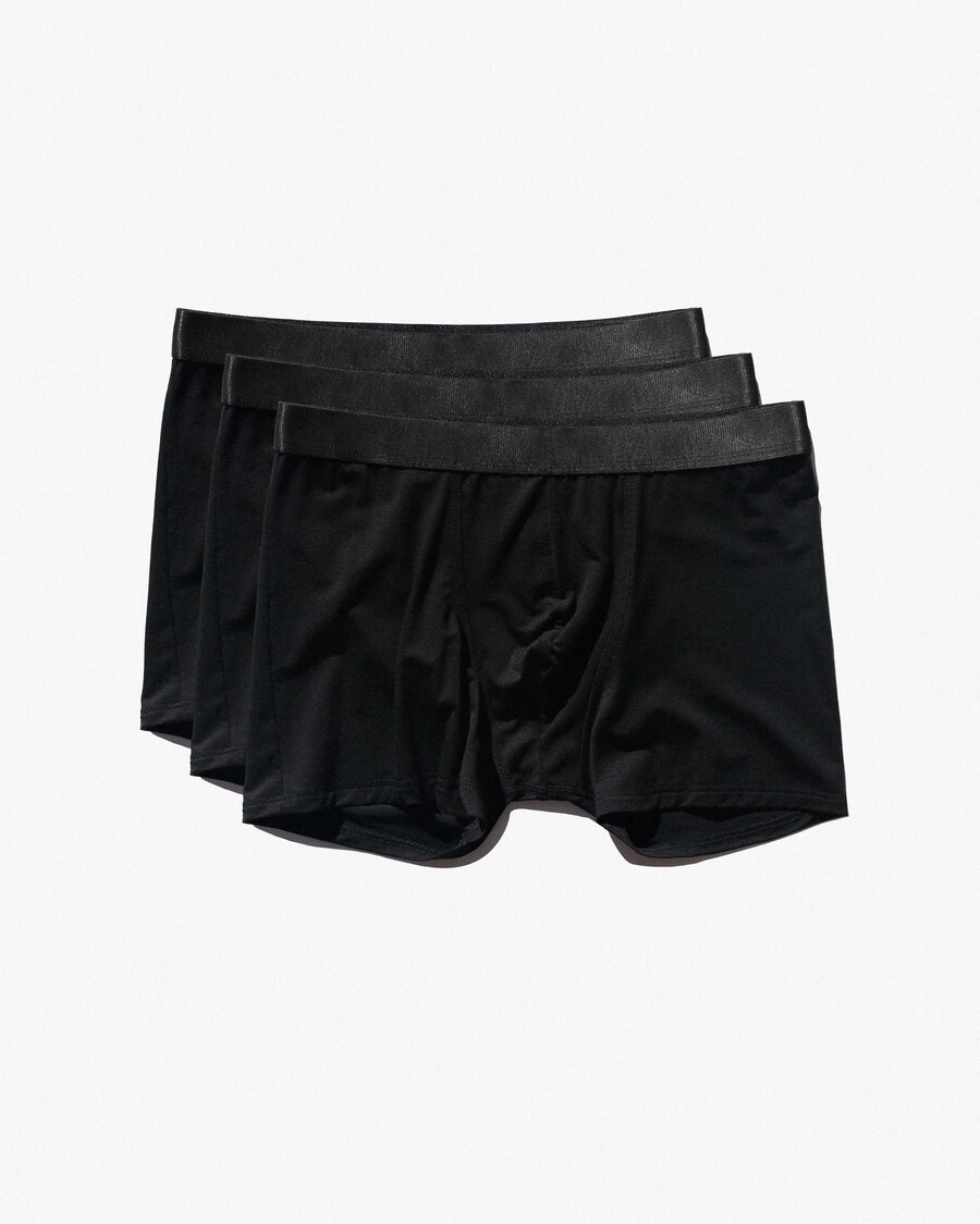 12 × herrboxershorts i svart handla nu — cdlp