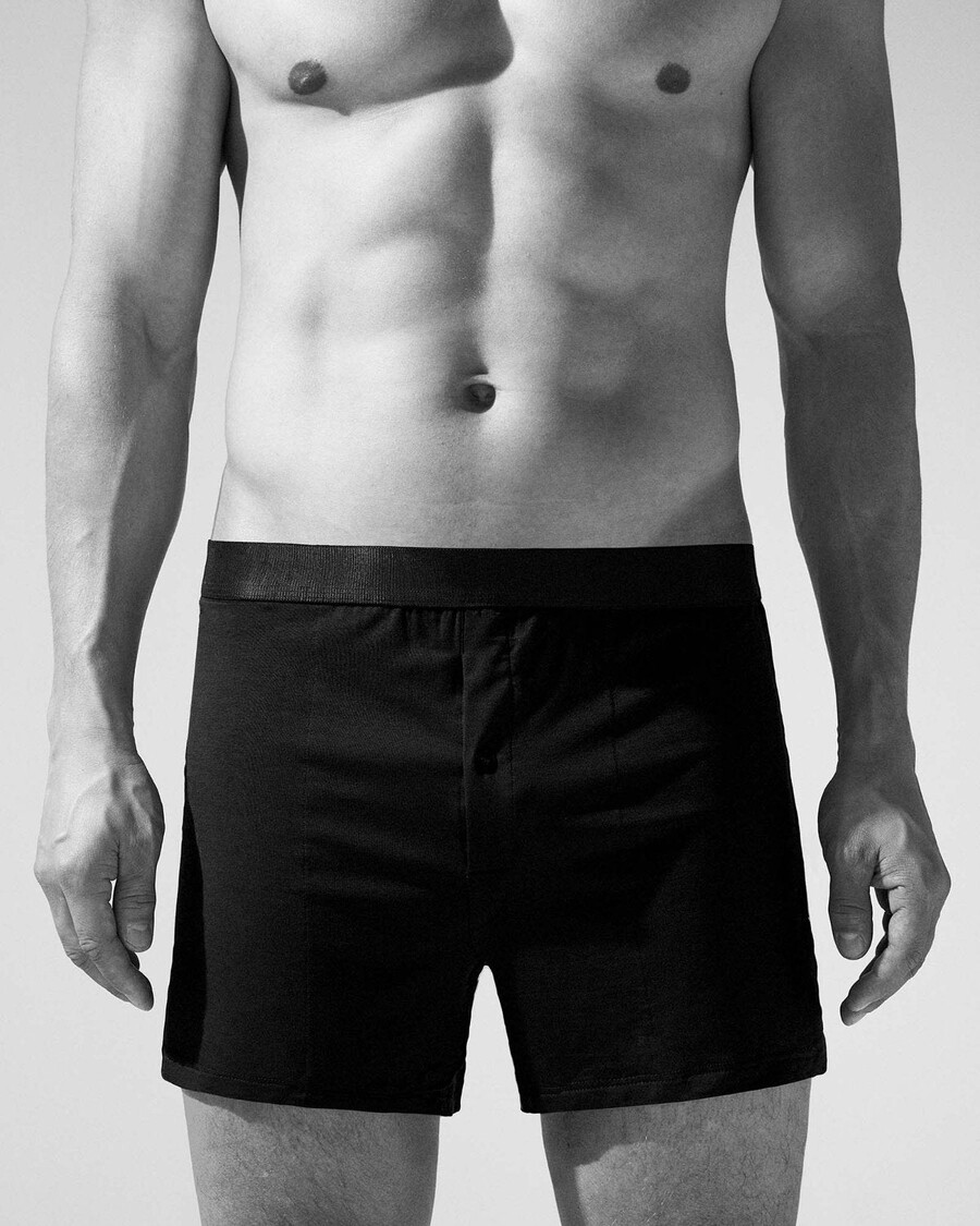 12 × herrboxershorts i mörkblått handla nu — cdlp