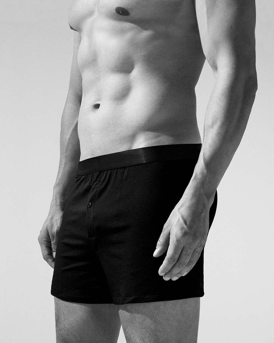 6 × herrboxershorts i vitt handla nu — cdlp