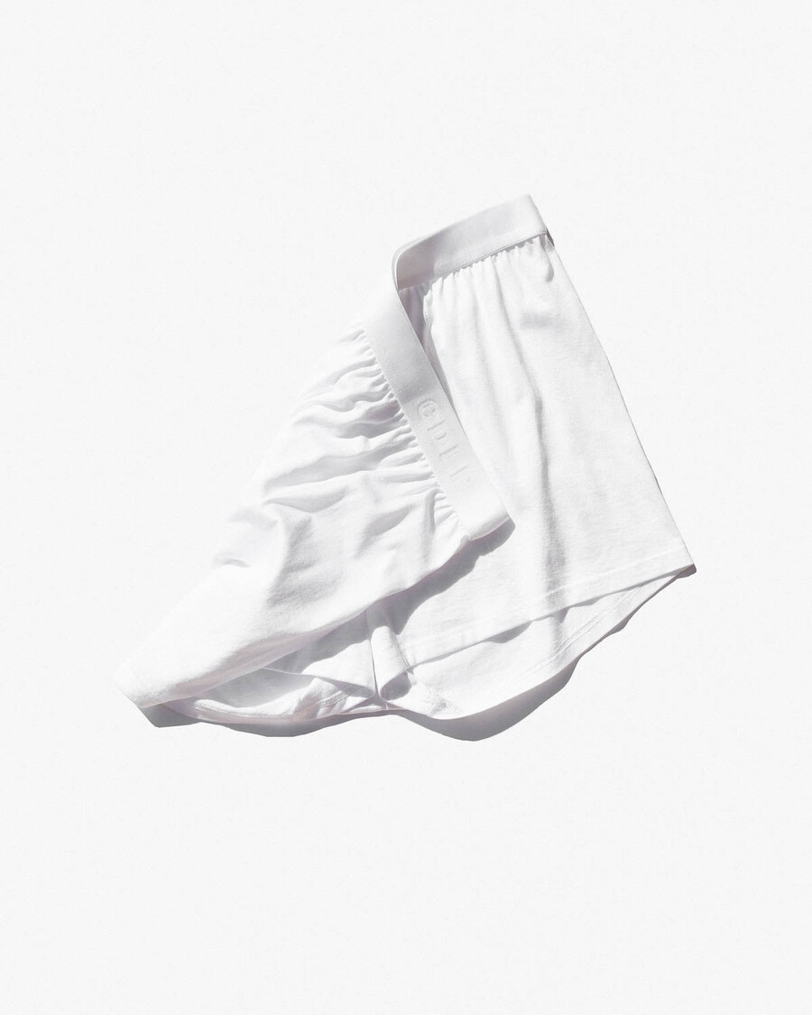 6 × herrboxershorts i vitt handla nu — cdlp