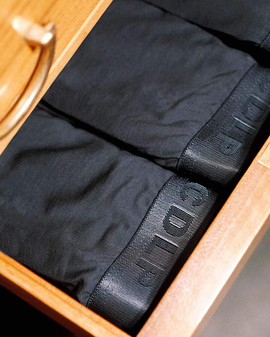 3 × herrboxershorts i svart handla nu — cdlp