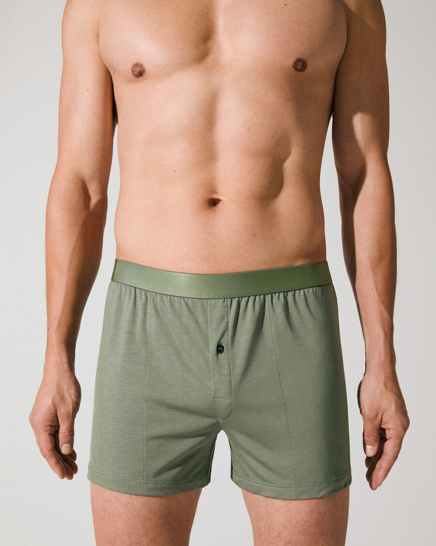 × herrboxershorts i svart vitt salvia handla nu — cdlp