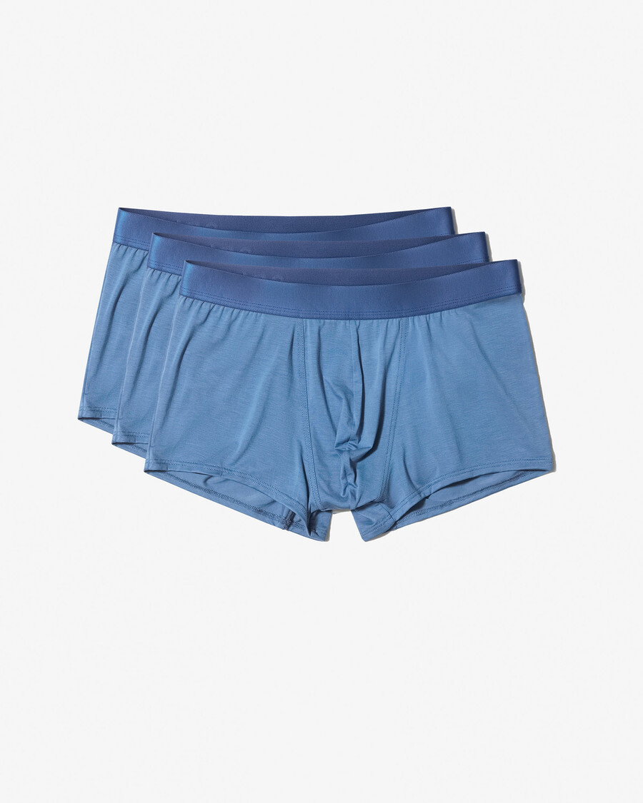 3 × herrboxershorts i azurblått handla nu — cdlp