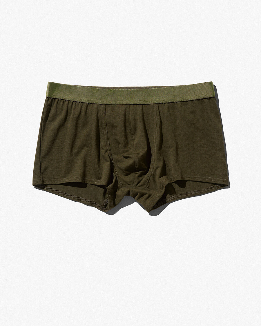 herrboxershorts i olivgrönt handla nu — cdlp