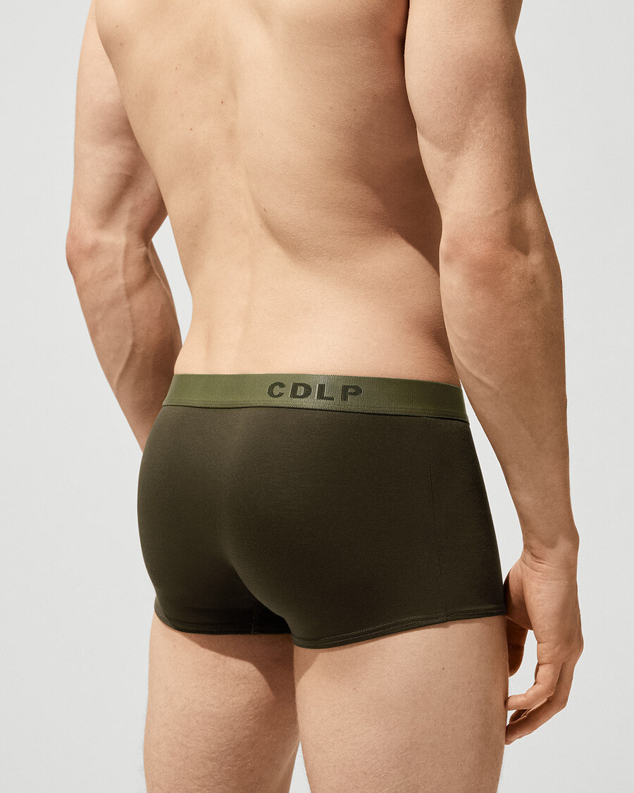 herrboxershorts i olivgrönt handla nu — cdlp