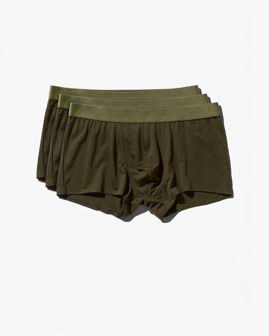 6 × herrboxershorts i olivgrönt handla nu — cdlp