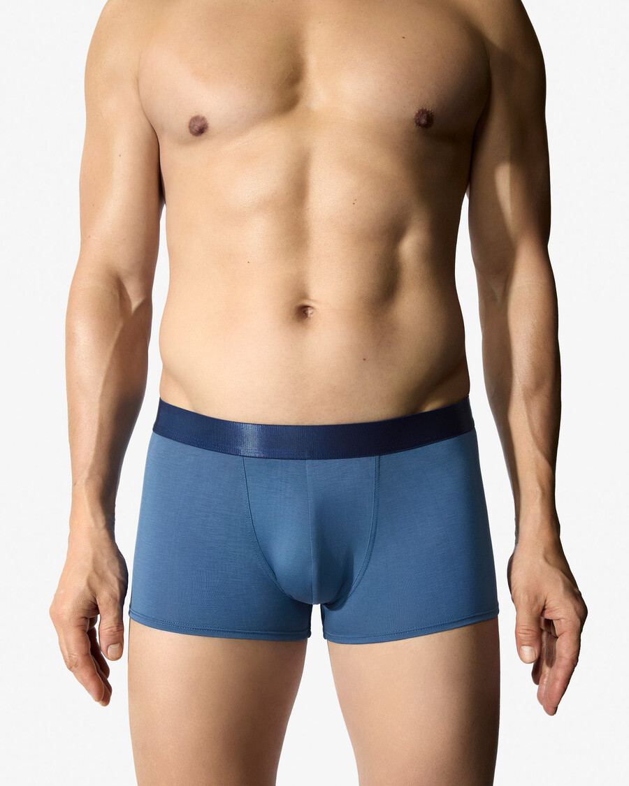 × herrboxershorts i svart vitt azurblått handla nu — cdlp