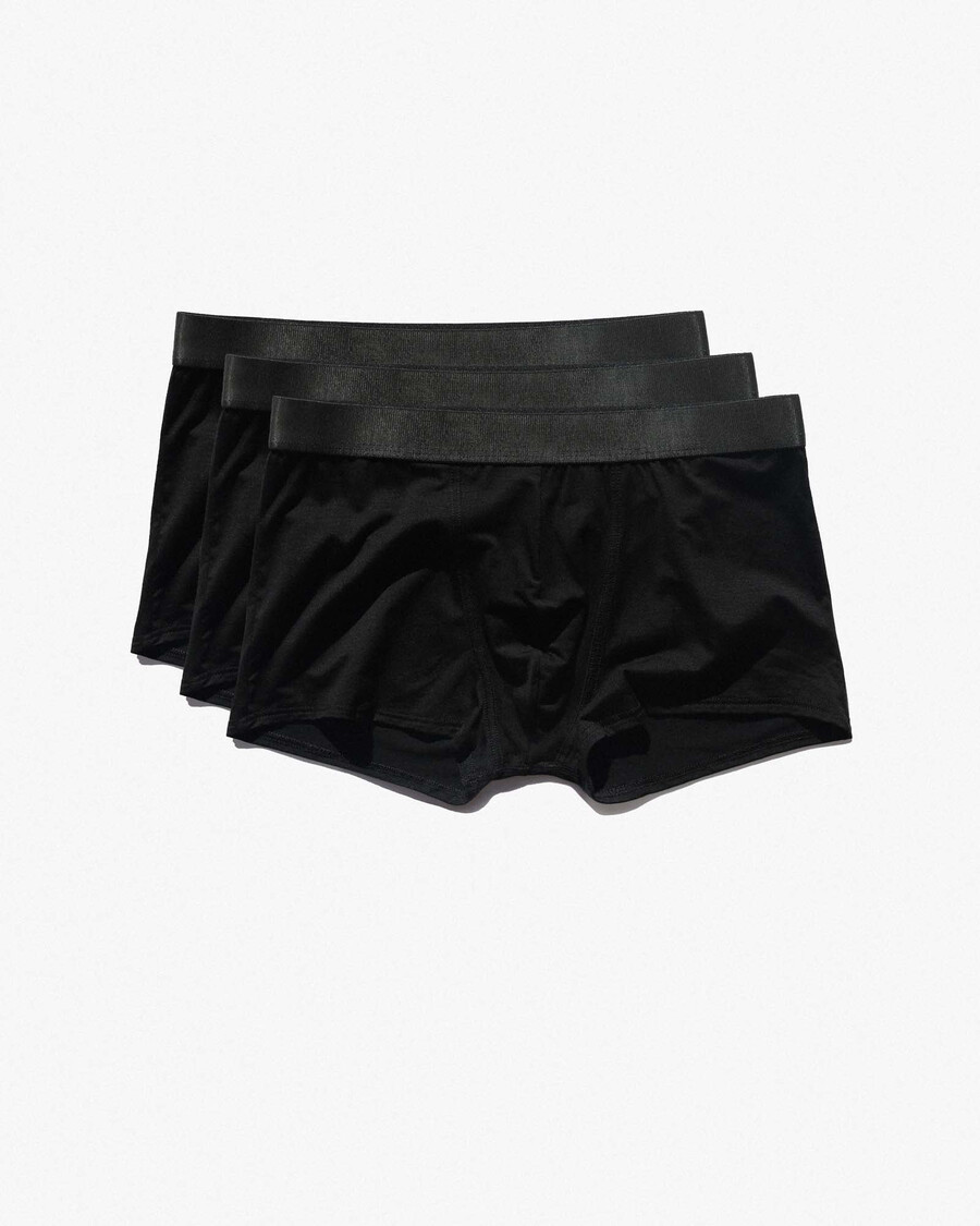 6 × herrboxershorts i svart handla nu — cdlp