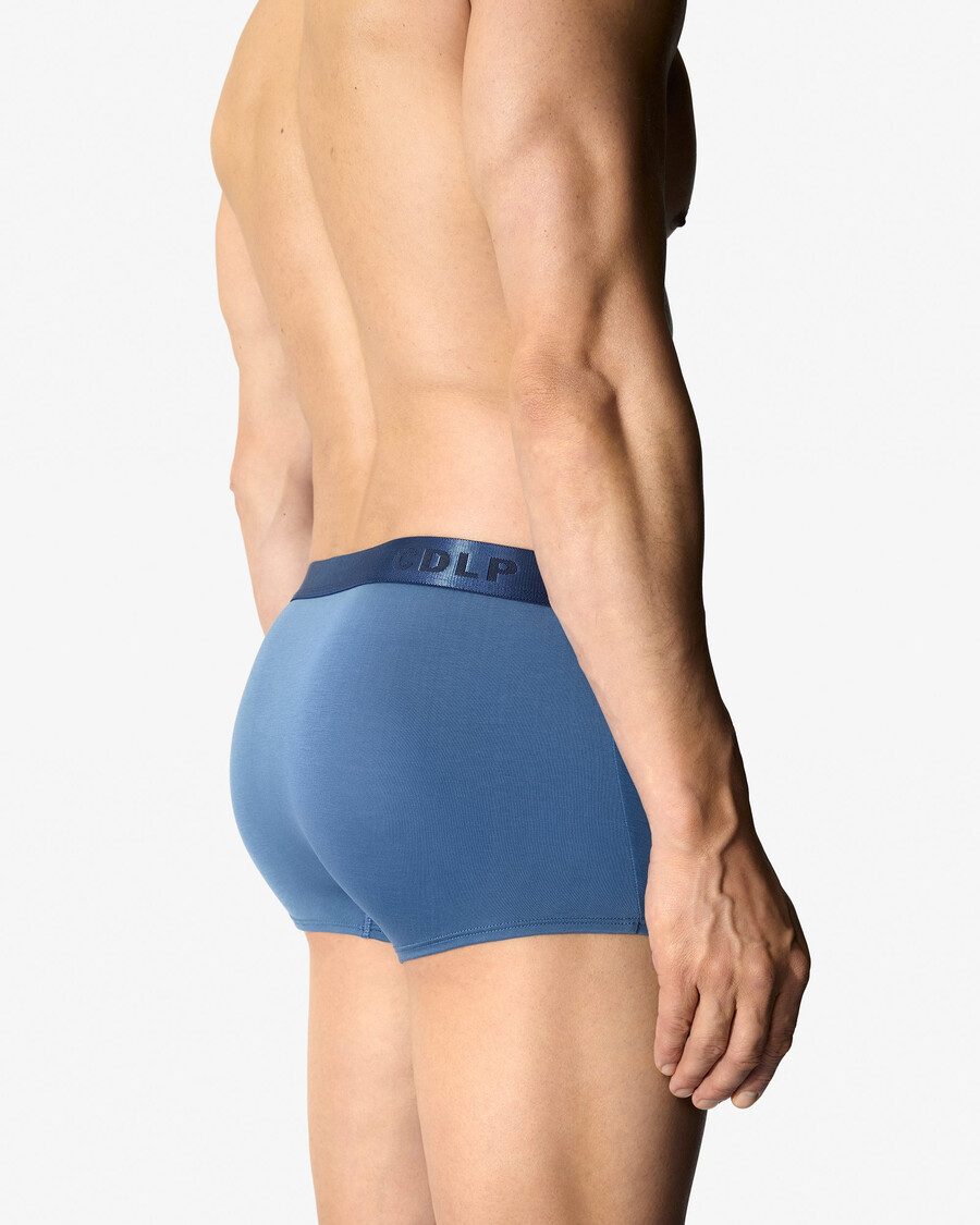 12 × herrboxershorts i vitt mörkblått azurblått handla nu — cdlp