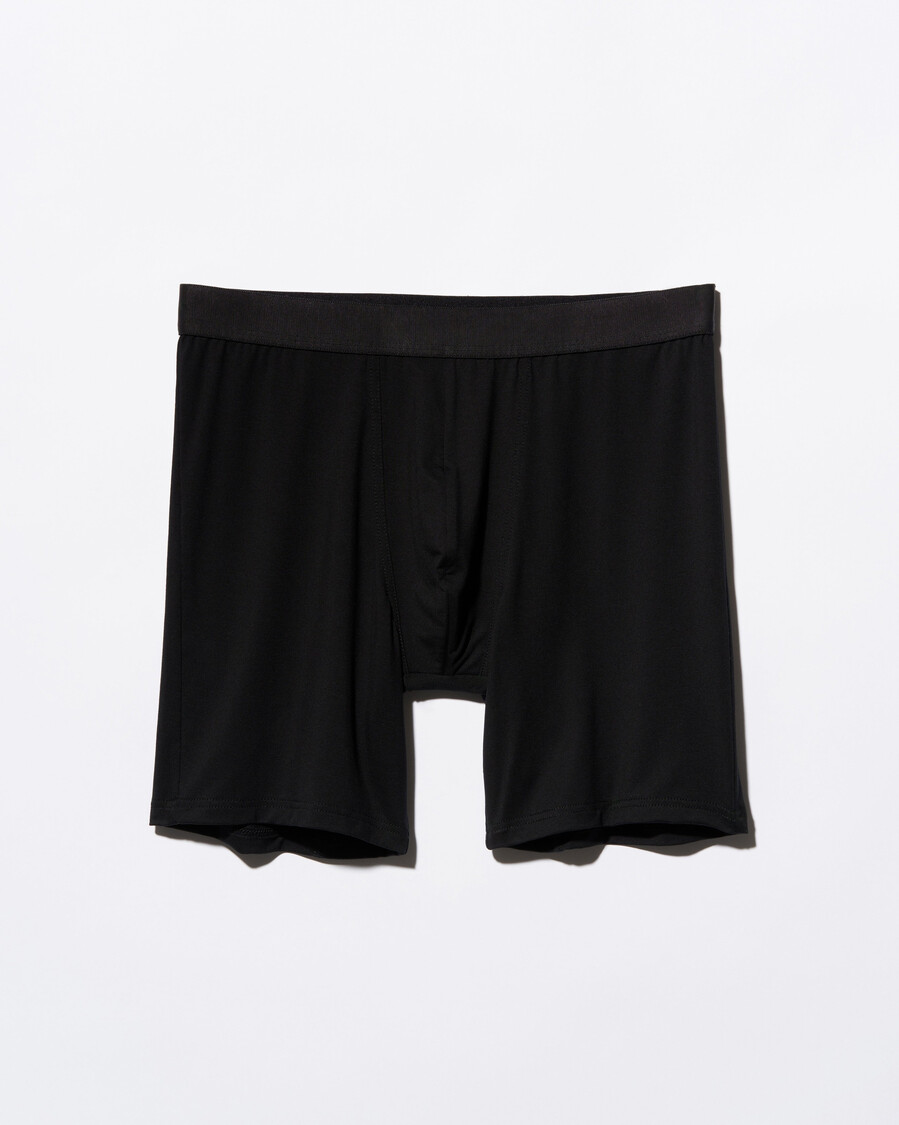 herrboxershorts långa i svart handla nu — cdlp
