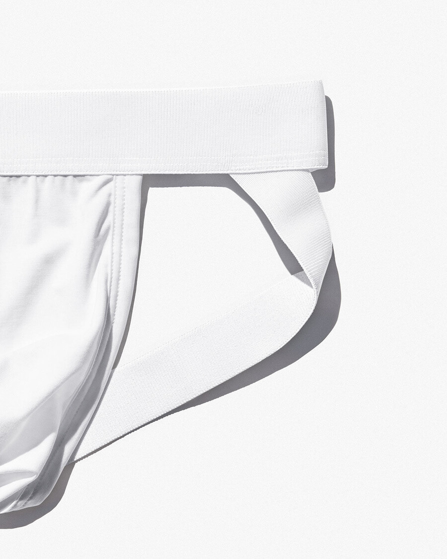 2 x herr jockstraps i vitt handla nu — cdlp