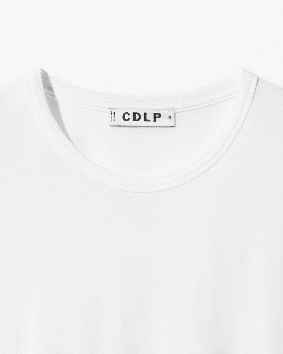 lättvikts-t-shirt för män i vitt handla nu — cdlp