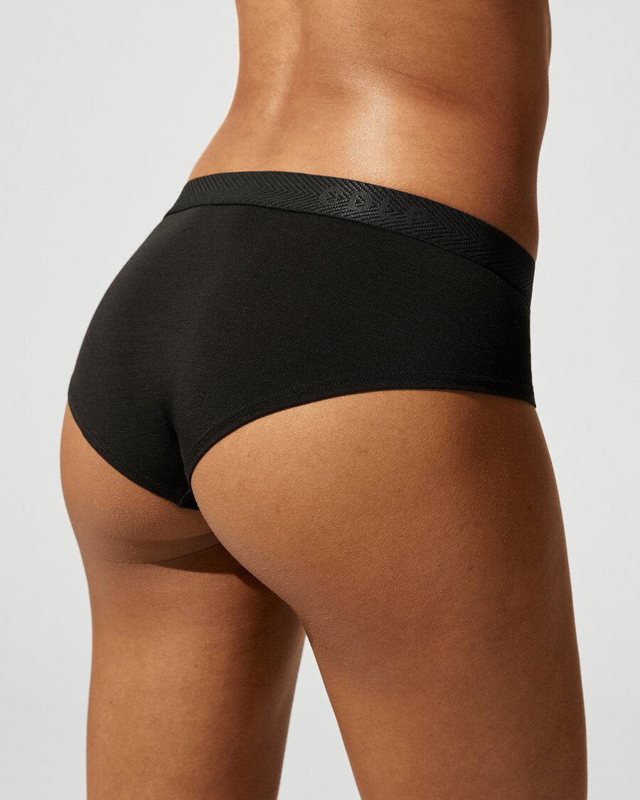 3 x dam merino mix hipster i svart handla nu — cdlp