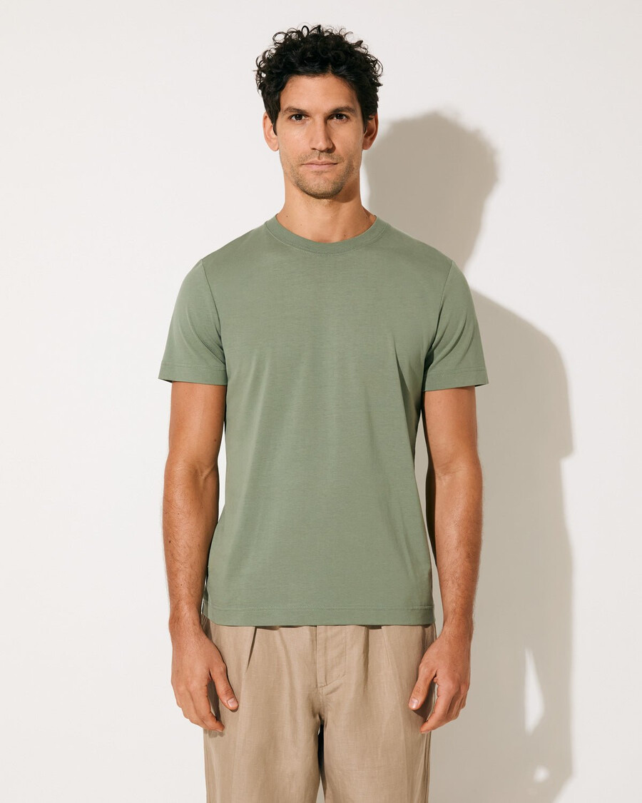 3 x herr mellanvikts-t-shirt i salvia handla nu — cdlp