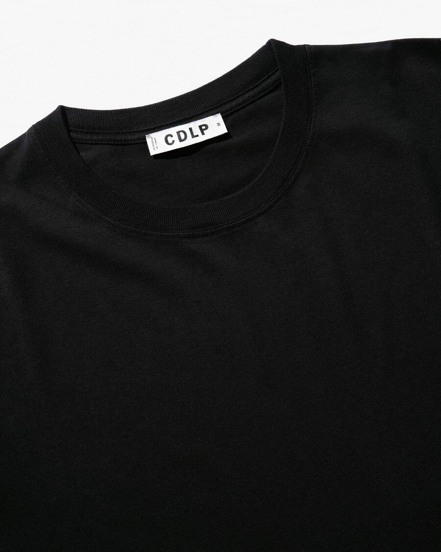 3 × herr mellanvikts-t-shirt i svart handla nu — cdlp