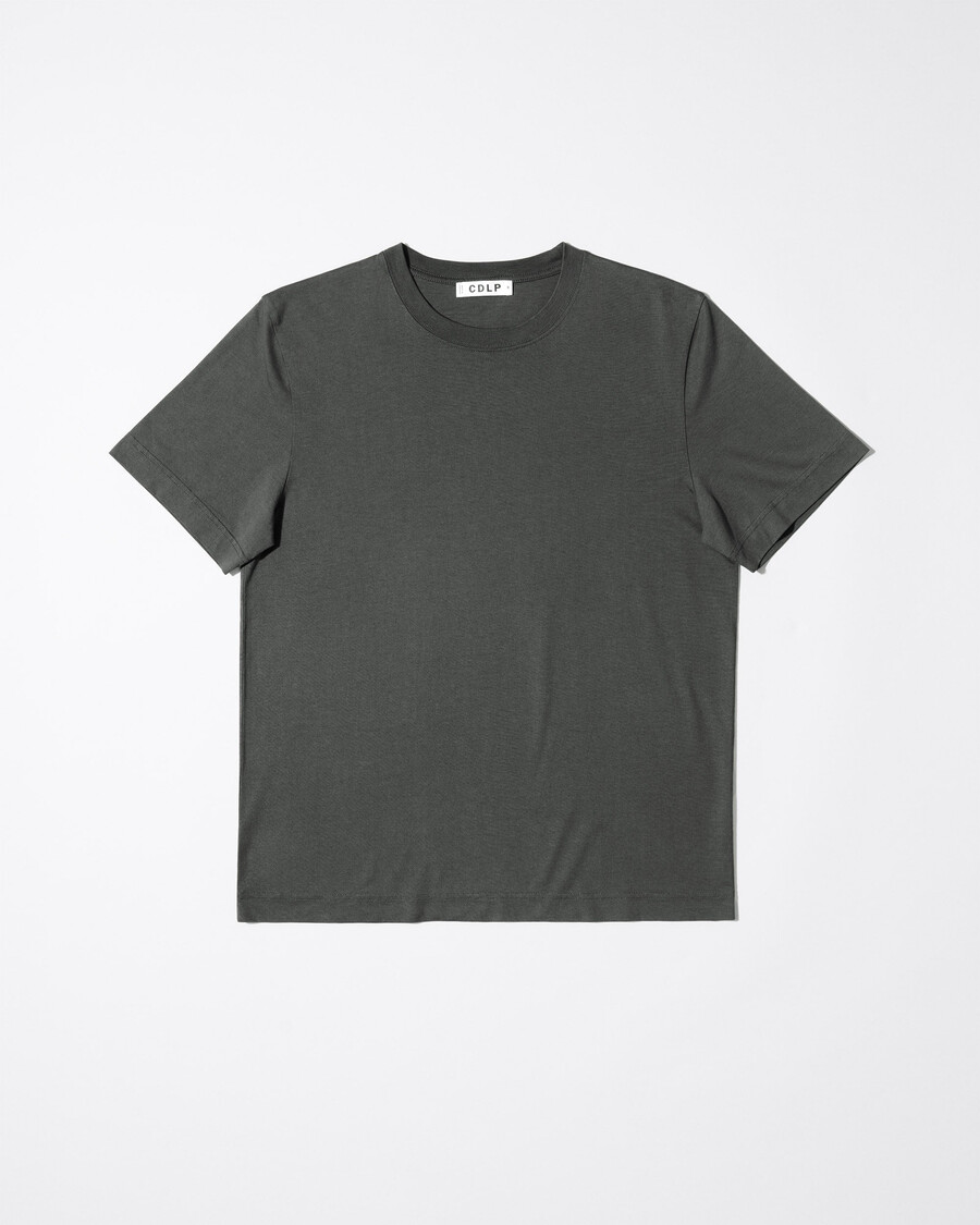 2 x herr mellanvikts-t-shirt i vit antracitgrå shoppa—cdlp