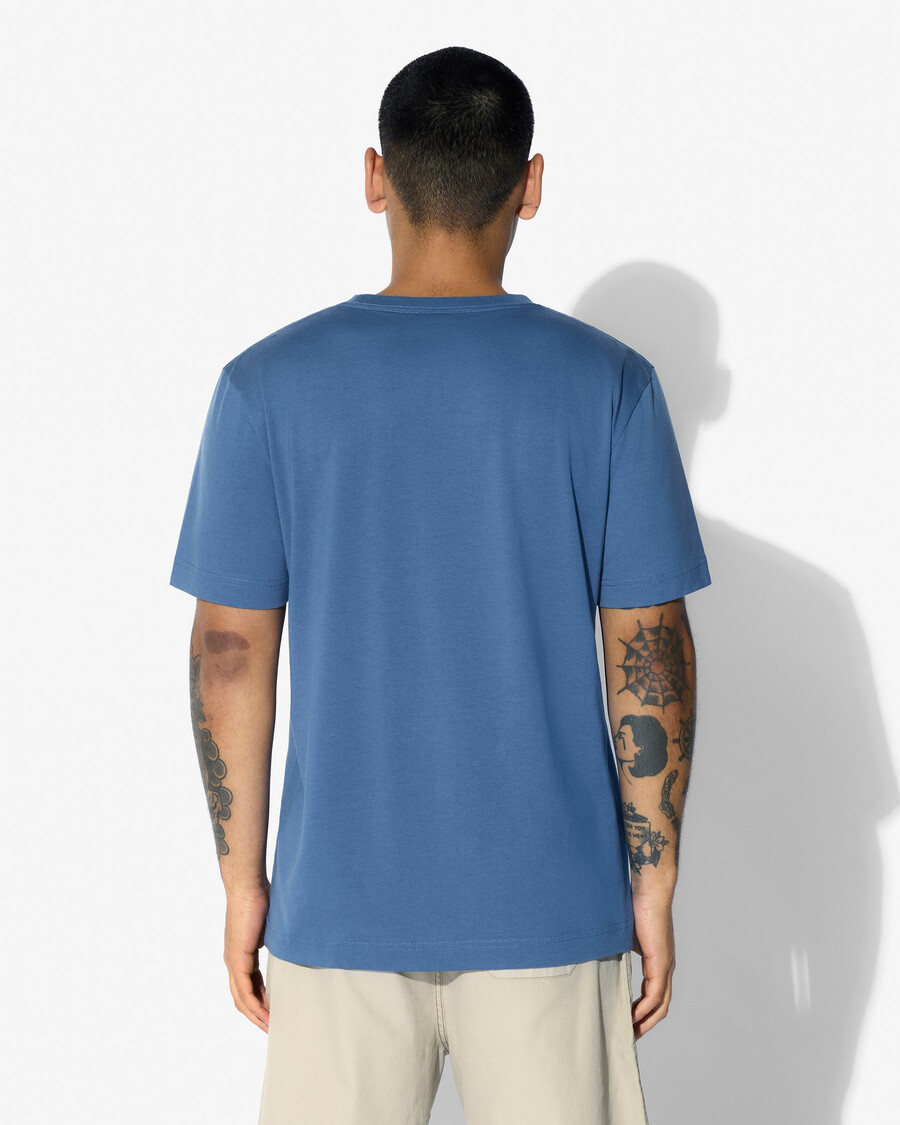 herrmellans t-shirt i azurblått handla nu — cdlp