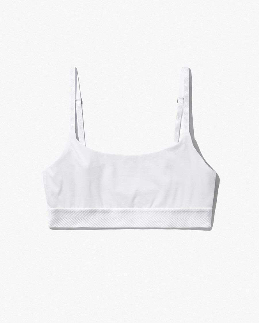 vitt rundad bralette för kvinnor handla nu — cdlp
