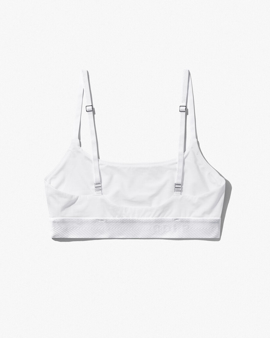 vitt rundad bralette för kvinnor handla nu — cdlp