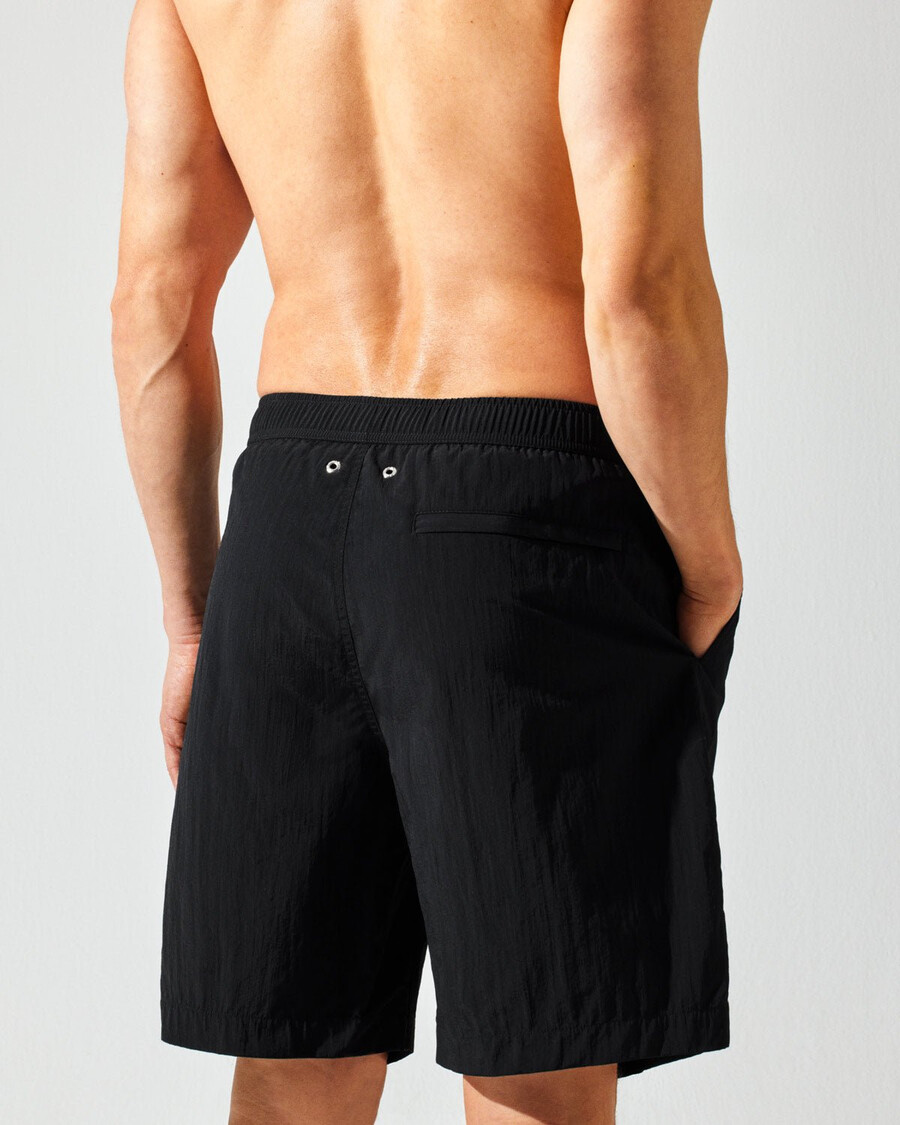 bermuda badshorts för män i svart handla nu — cdlp