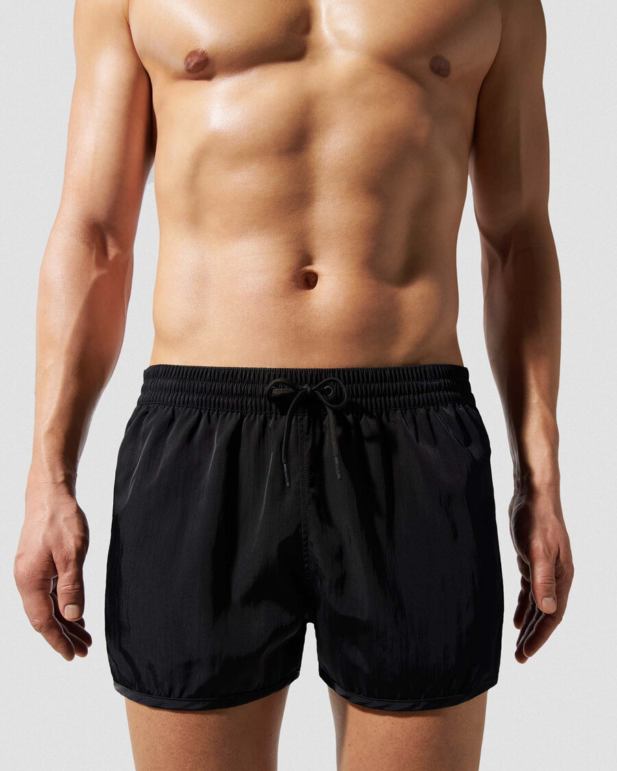 herrbadshorts i svart handla nu — cdlp