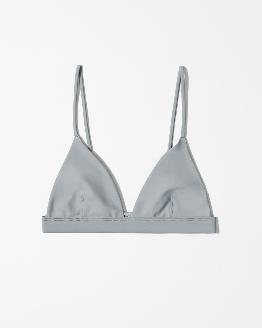 triangelbikinitopp för kvinnor i skiffergrönt handla nu — cdlp