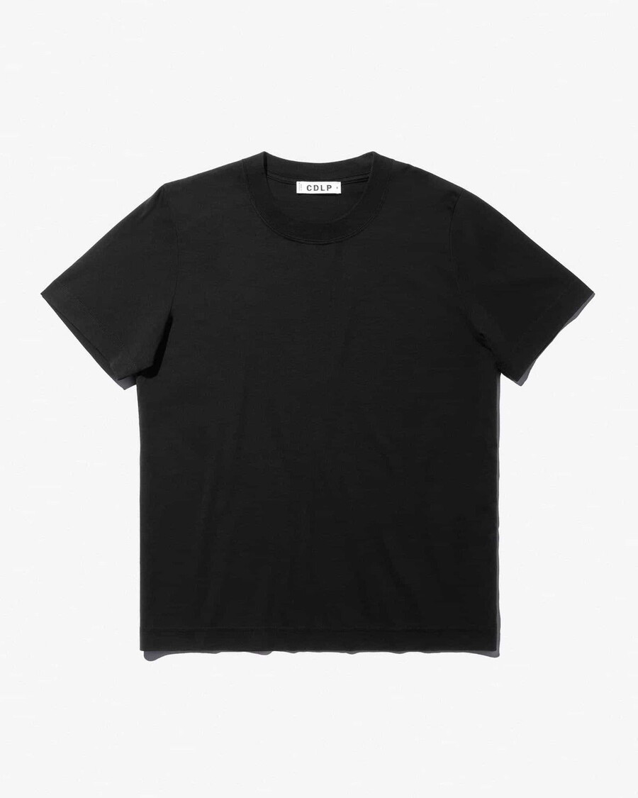 dammelk t-shirt i svart handla nu — cdlp
