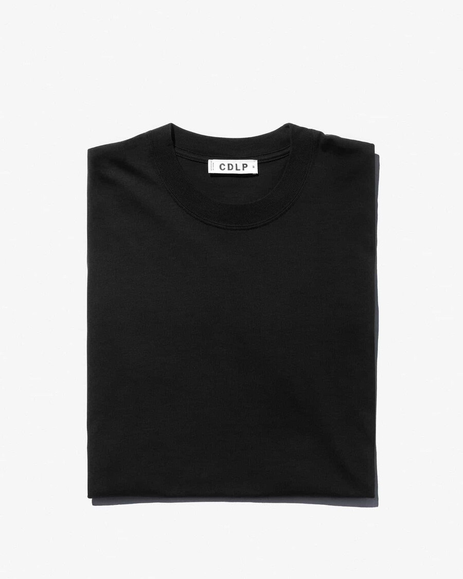 dammelk t-shirt i svart handla nu — cdlp