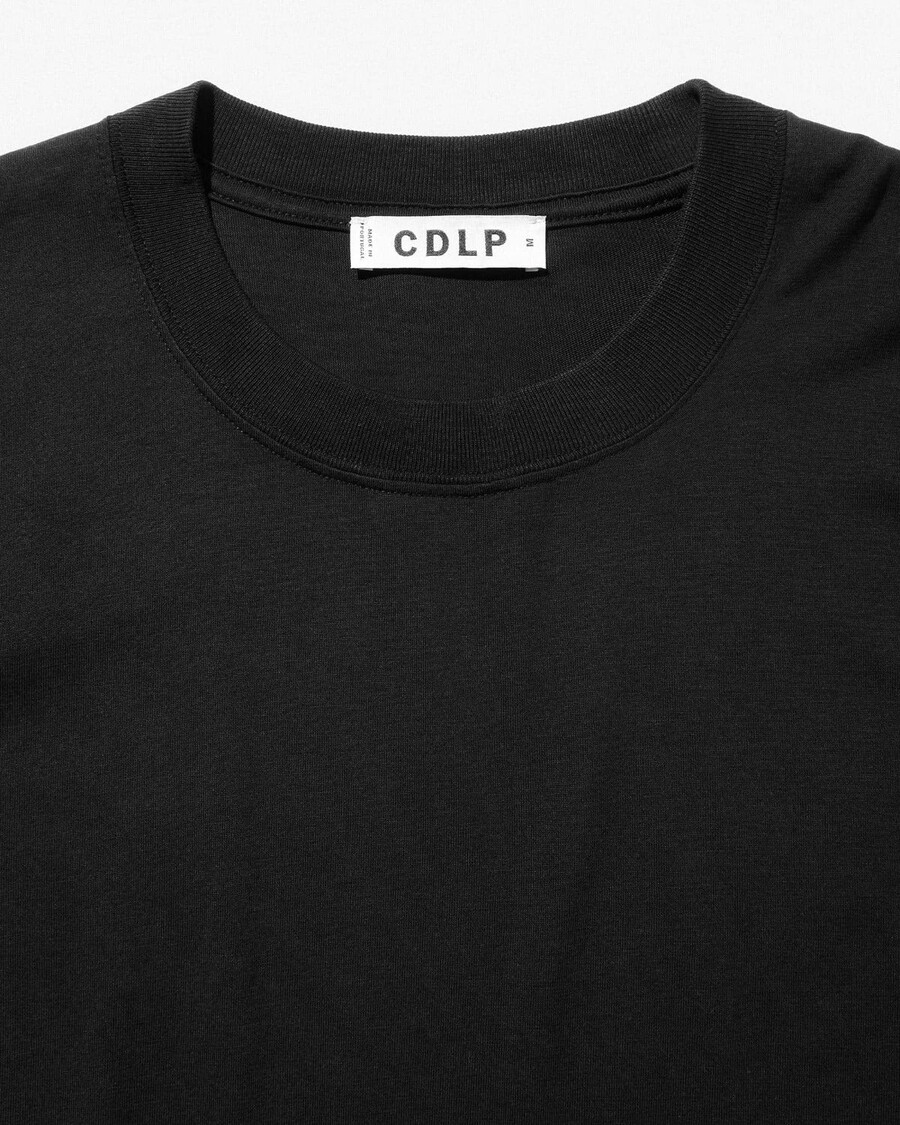 dammelk t-shirt i svart handla nu — cdlp