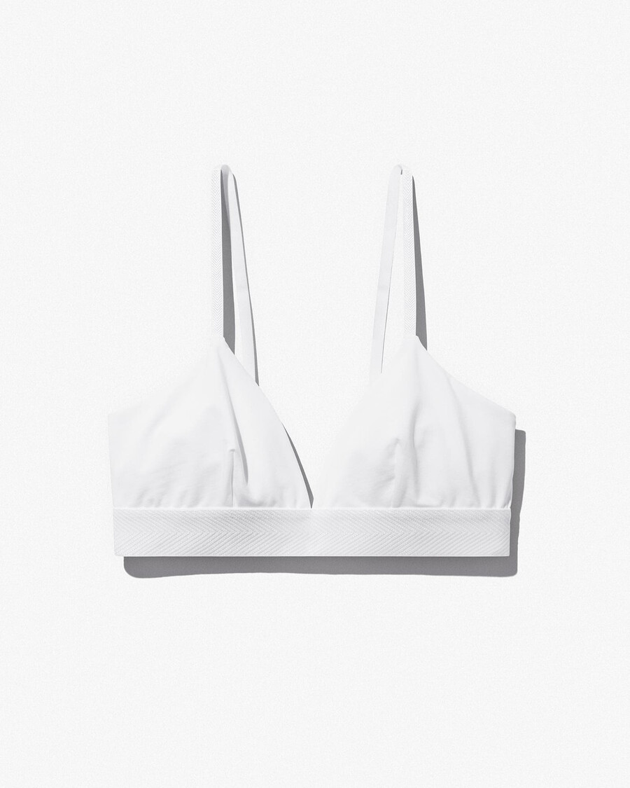 triangel-bralette för kvinnor i vitt handla nu — cdlp
