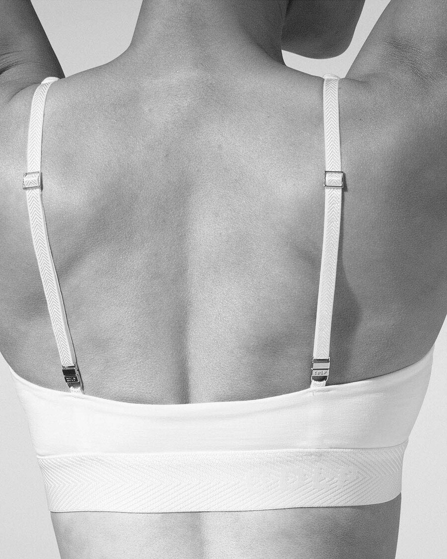 triangel-bralette för kvinnor i vitt handla nu — cdlp