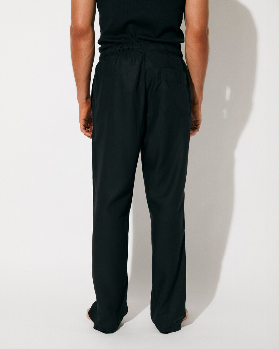 herrpyjamasbyxor i svart handla nu — cdlp