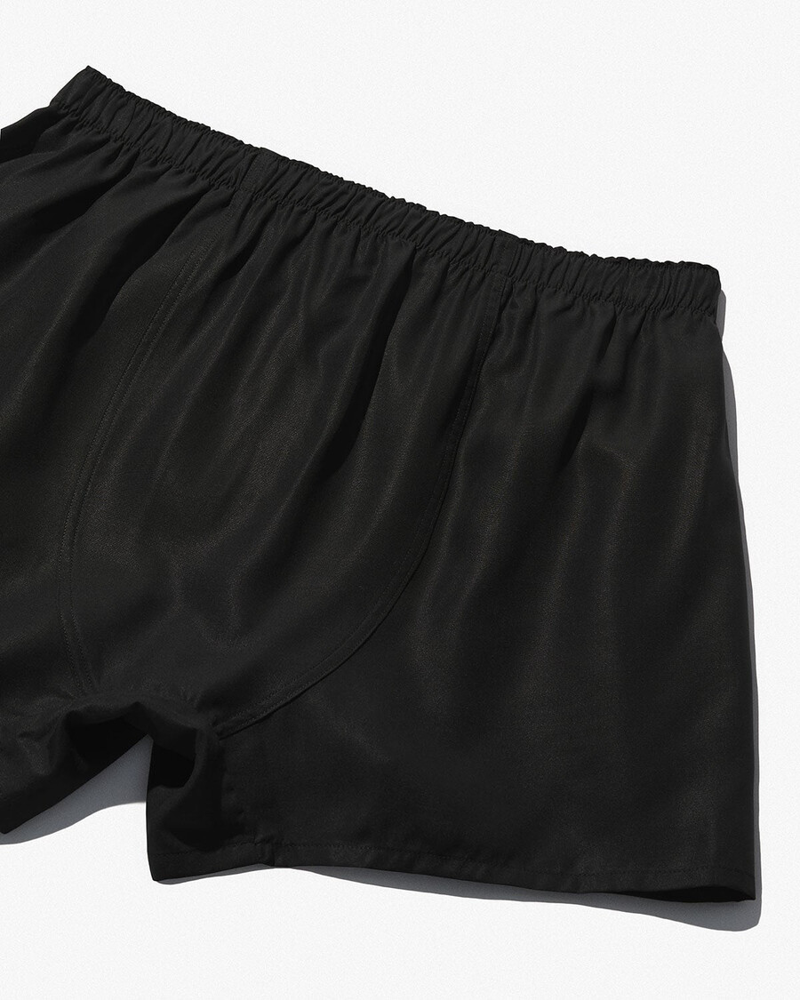 3 x herrvävda boxershorts classic i svart shoppa — cdlp