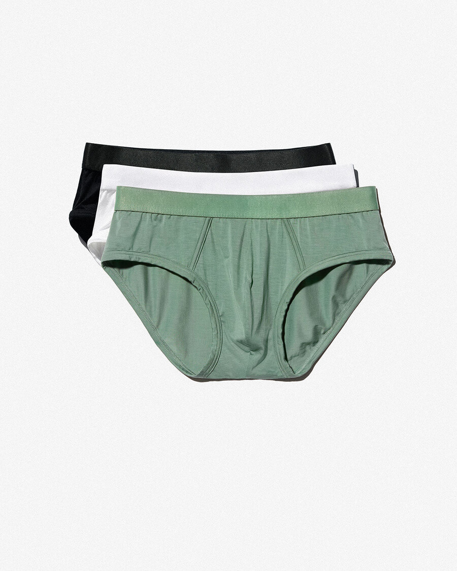 6 × herr y-brief i svart vitt salvia handla nu — cdlp